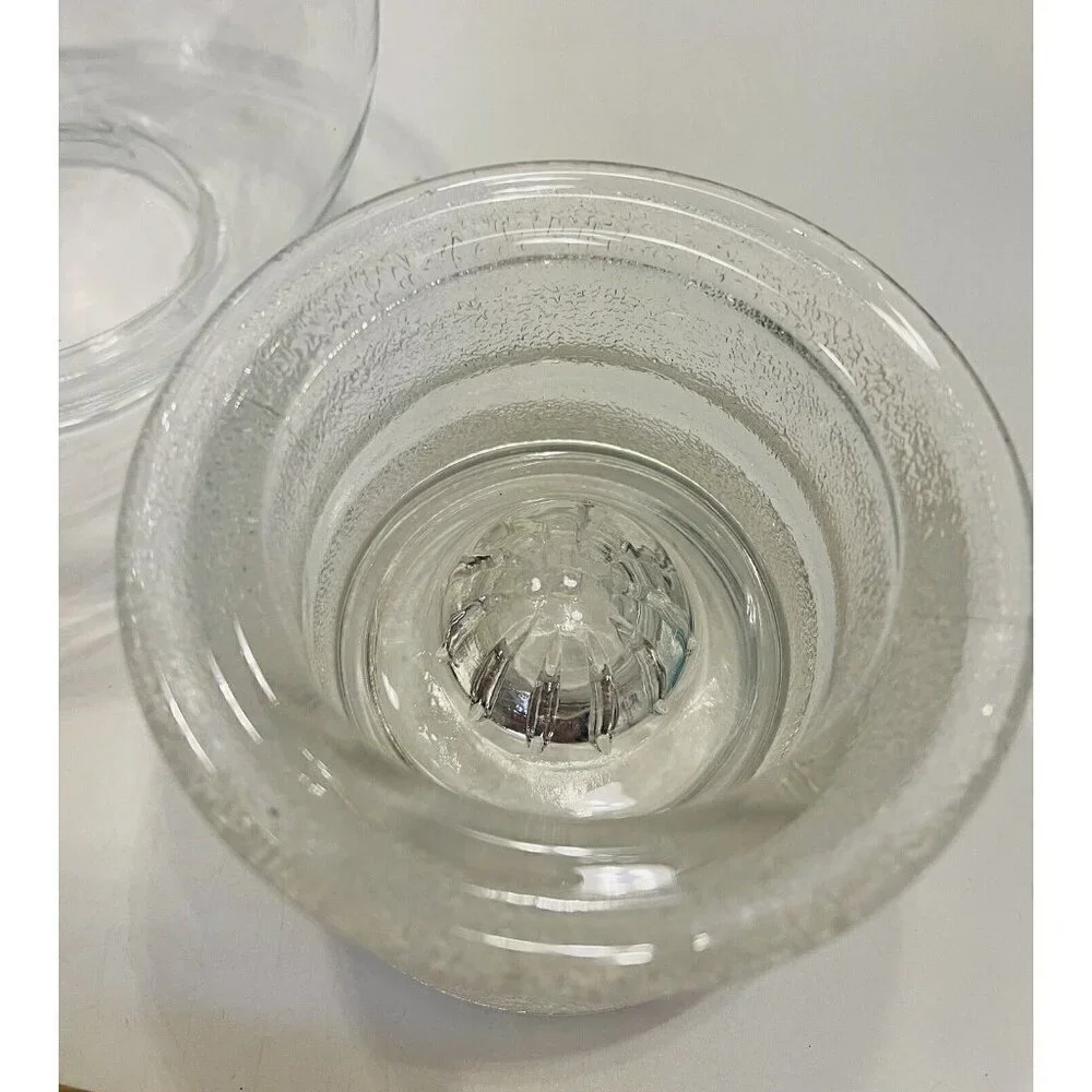 Anchor Hocking Hurricane Candle Holder 8” Taper Pillar Glass Clear Lantern